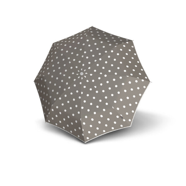 Vihmavari Knirps T200 Duomatic Dot Art Taupe