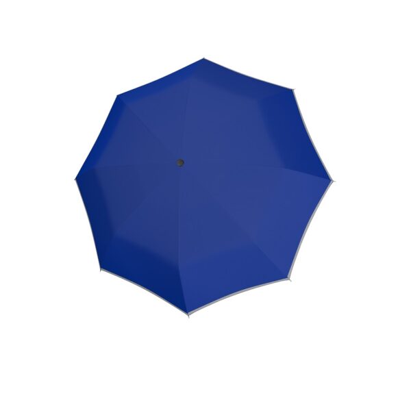 Kerge laste vihmavari „Doppler Kids Mini“ helkuritega – kompaktne, erksavärviline ja turvaline.