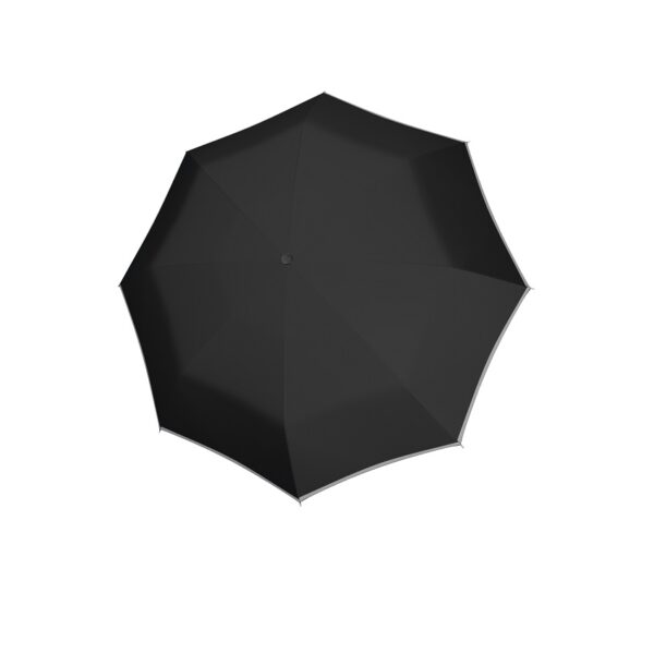 Kerge laste vihmavari „Doppler Kids Mini“ helkuritega – kompaktne, erksavärviline ja turvaline.