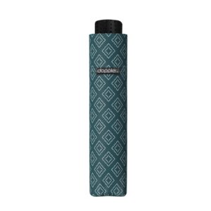 Vihmavari Doppler Fiber Havanna Mini Calm Petrol - kompaktne vihmavari