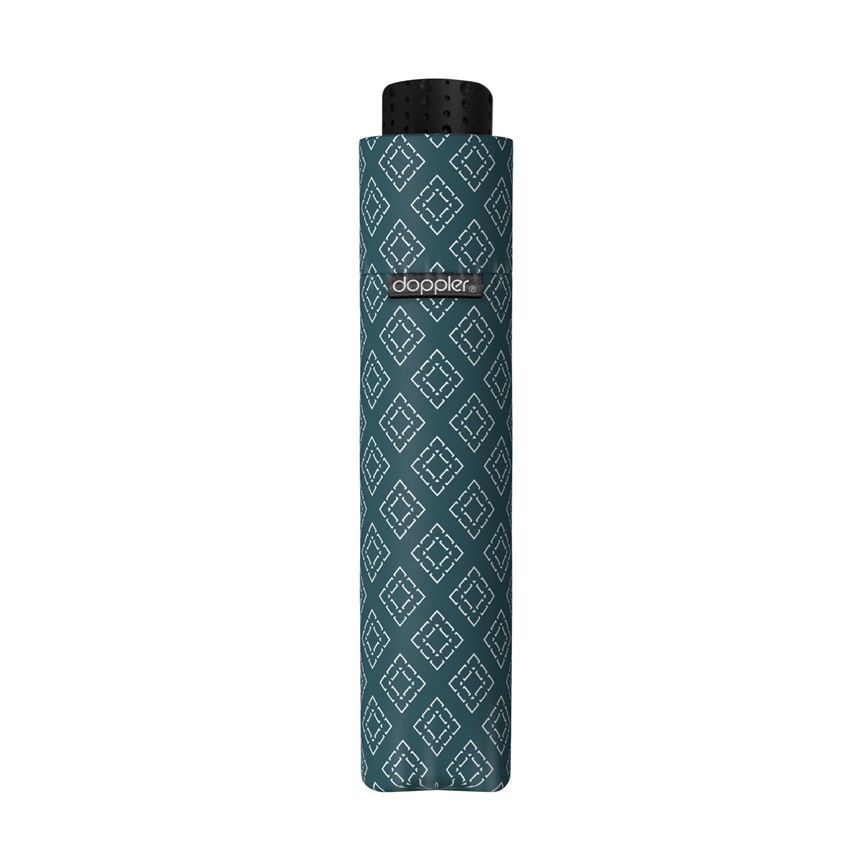 Vihmavari Doppler Fiber Havanna Mini Calm Petrol - kompaktne vihmavari